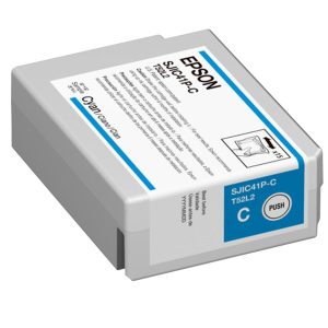 SJIC42P-C Ink cartridge for ColorWorks C4000e (Cyan)