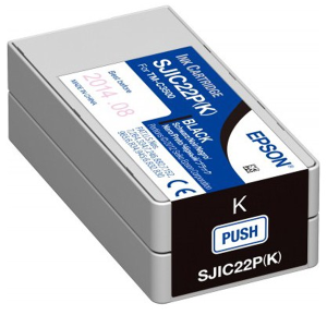 SJIC22P(K): Ink cartridge for ColorWorks C3500 (Black)